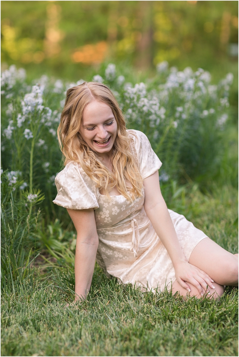 Edith J Carrier Arboretum high school senior portraits