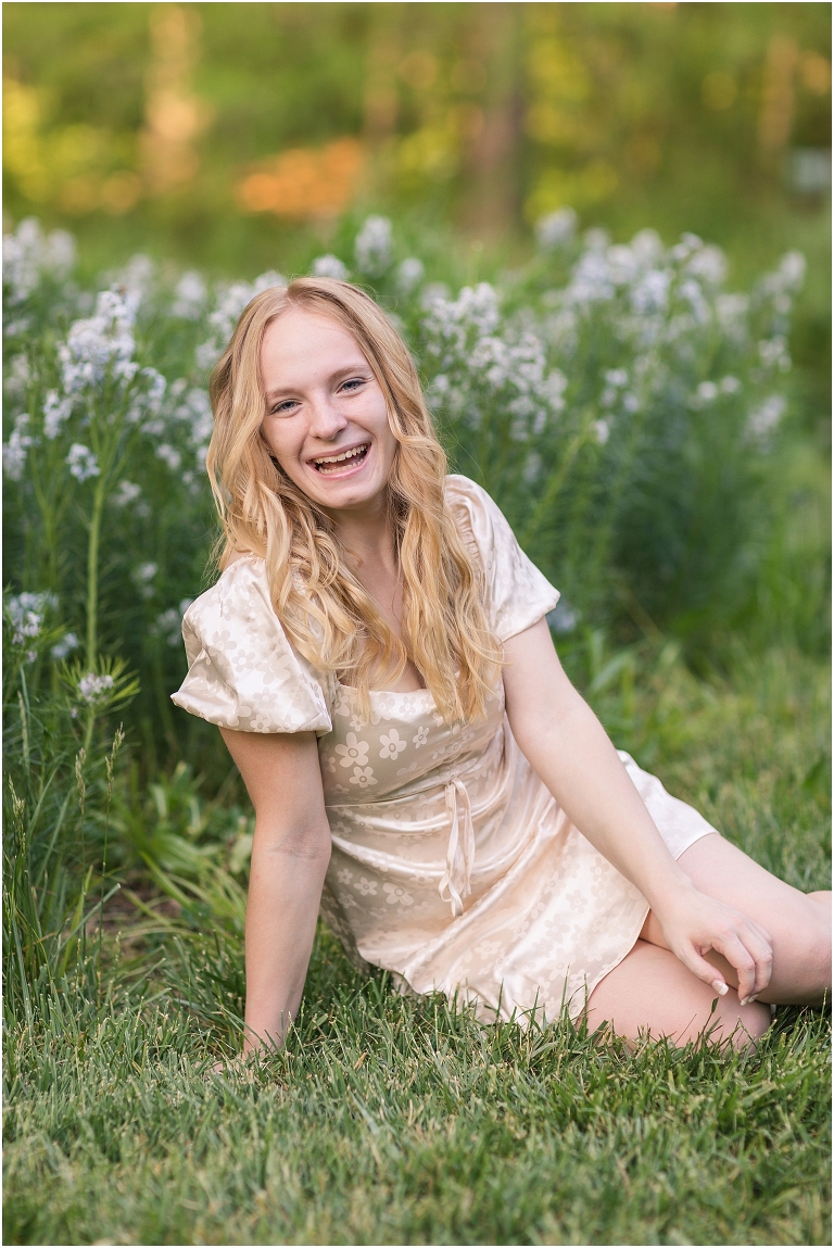 Edith J Carrier Arboretum high school senior portraits