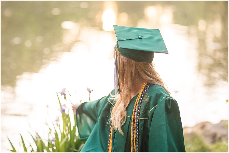 Edith J Carrier Arboretum high school senior portraits