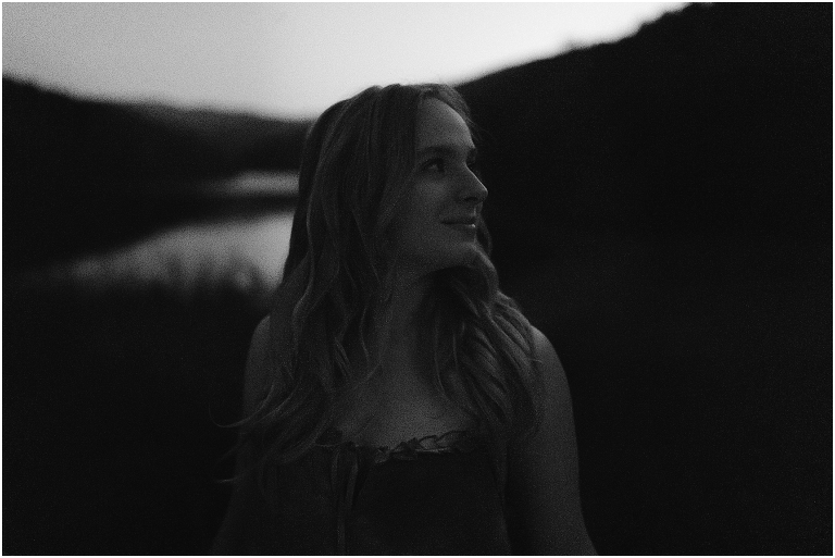 Night dance senior portraits
