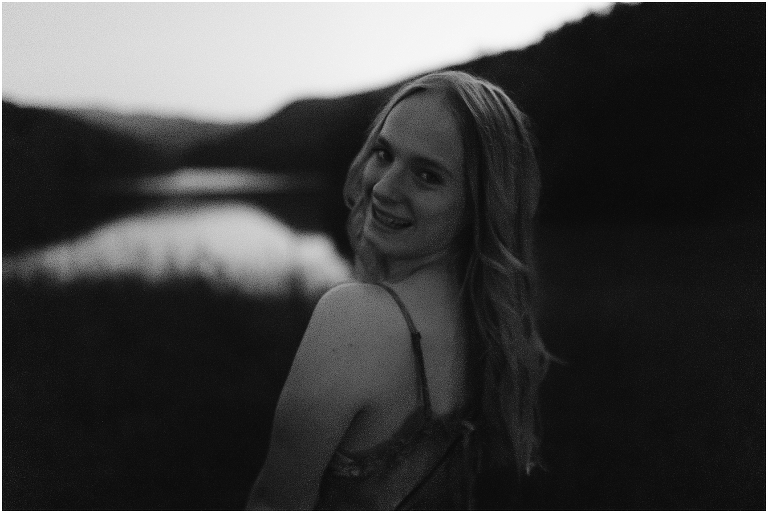 Night dance senior portraits