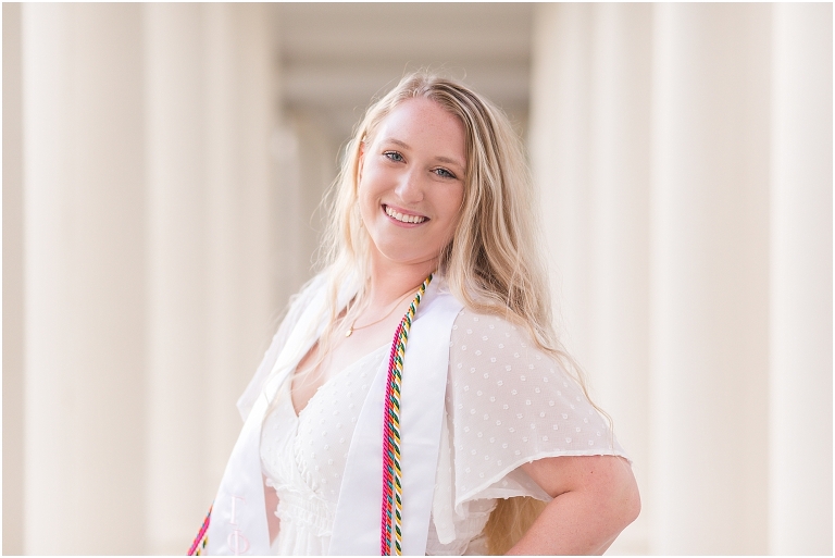 James Madison University spring senior graduation portraits
