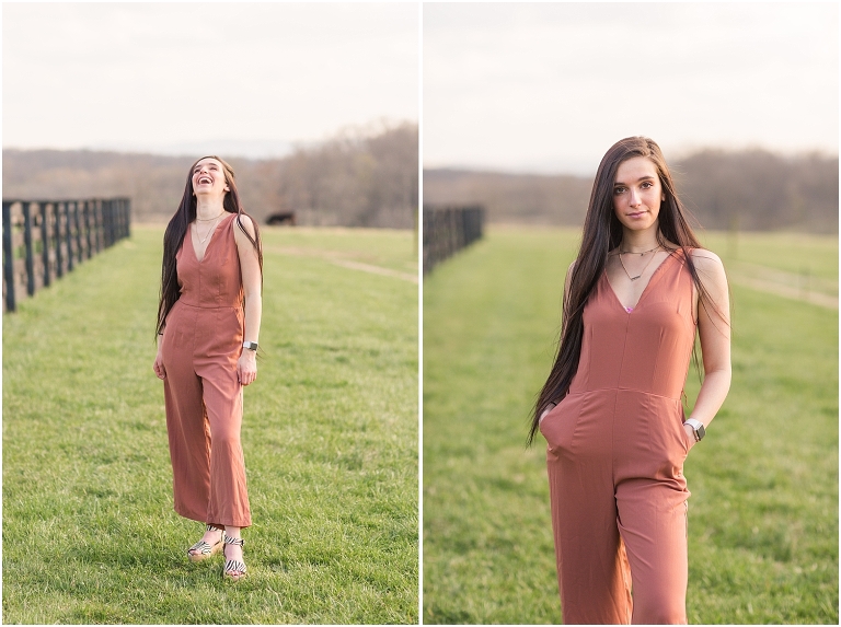 A New Day Salmon Jumpsuit - XS Sydney Kane Photography Client Closet