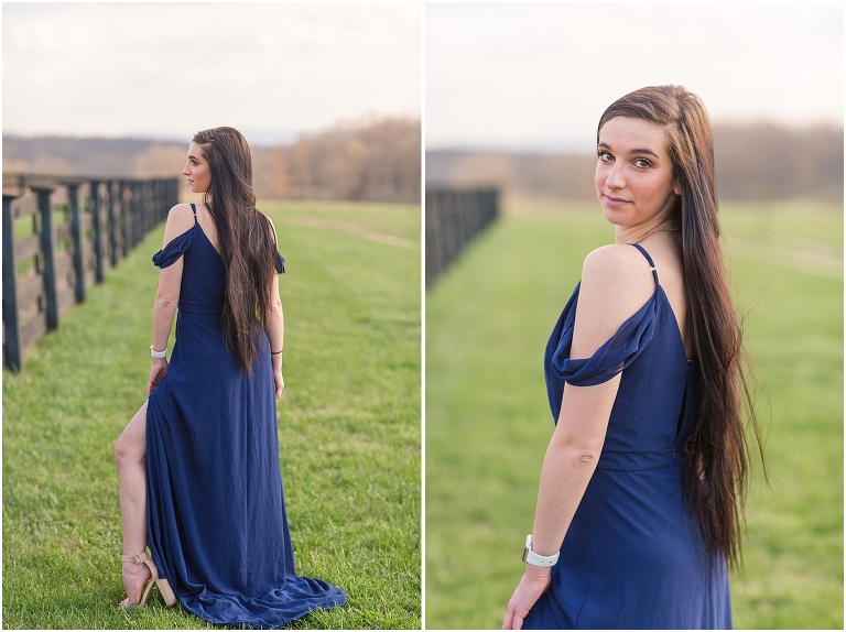 TFNC London Blue Long Dress - S Sydney Kane Photography Client Closet
