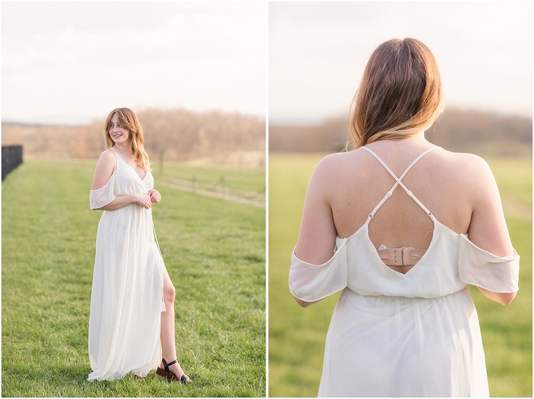 Tobi White Long Dress - S Sydney Kane Photography Client Closet