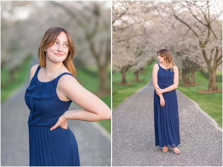 B. Darlin Blue Long Dress - S Sydney Kane Photography Client Closet