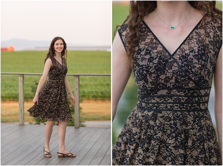 Adrianna Papell Black and Brown Floral Short Dress - S/M Sydney Kane Photography Client Closet