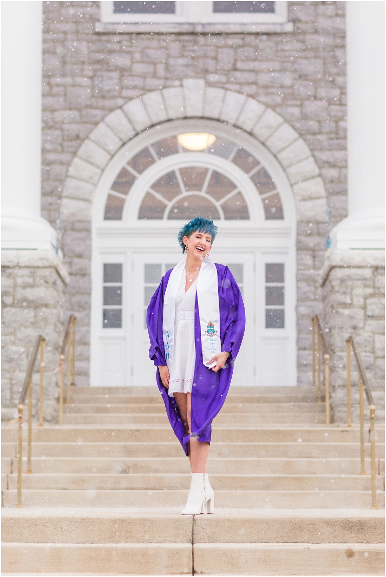 James Madison University senior graduation portraits Class of 2021
