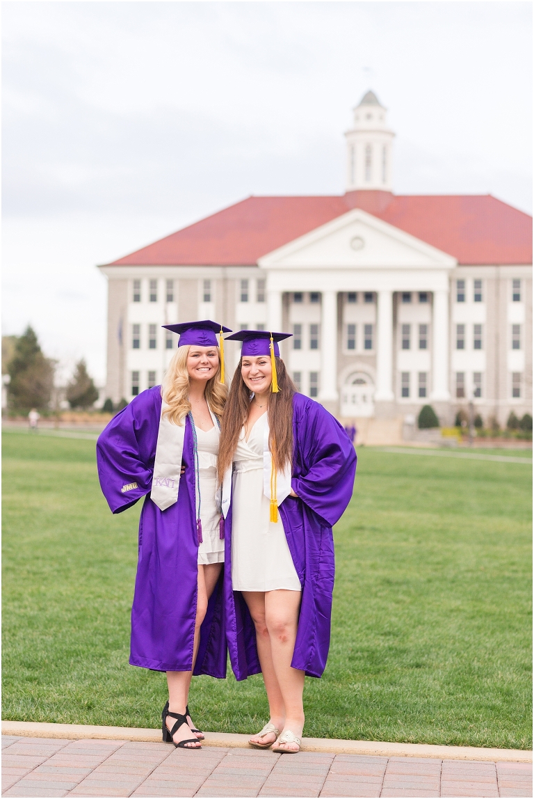 James Madison University senior graduation portraits Class of 2021