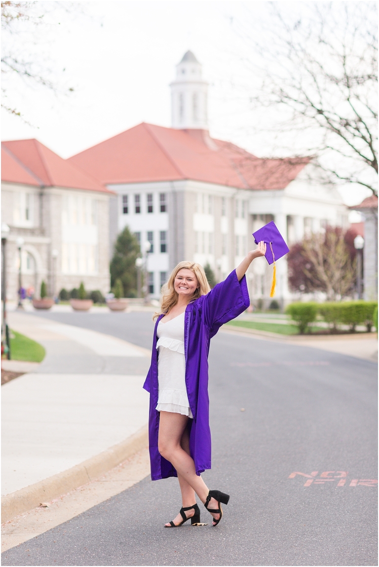 James Madison University senior graduation portraits Class of 2021