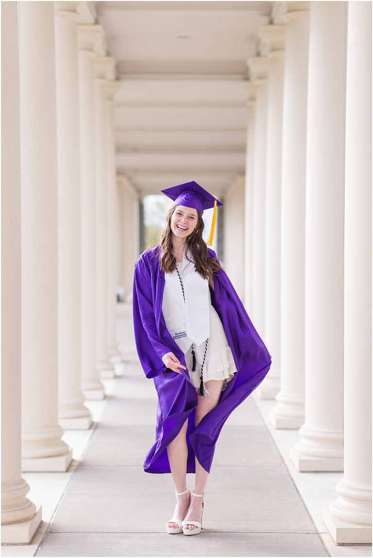 James Madison University senior graduation portraits Class of 2021