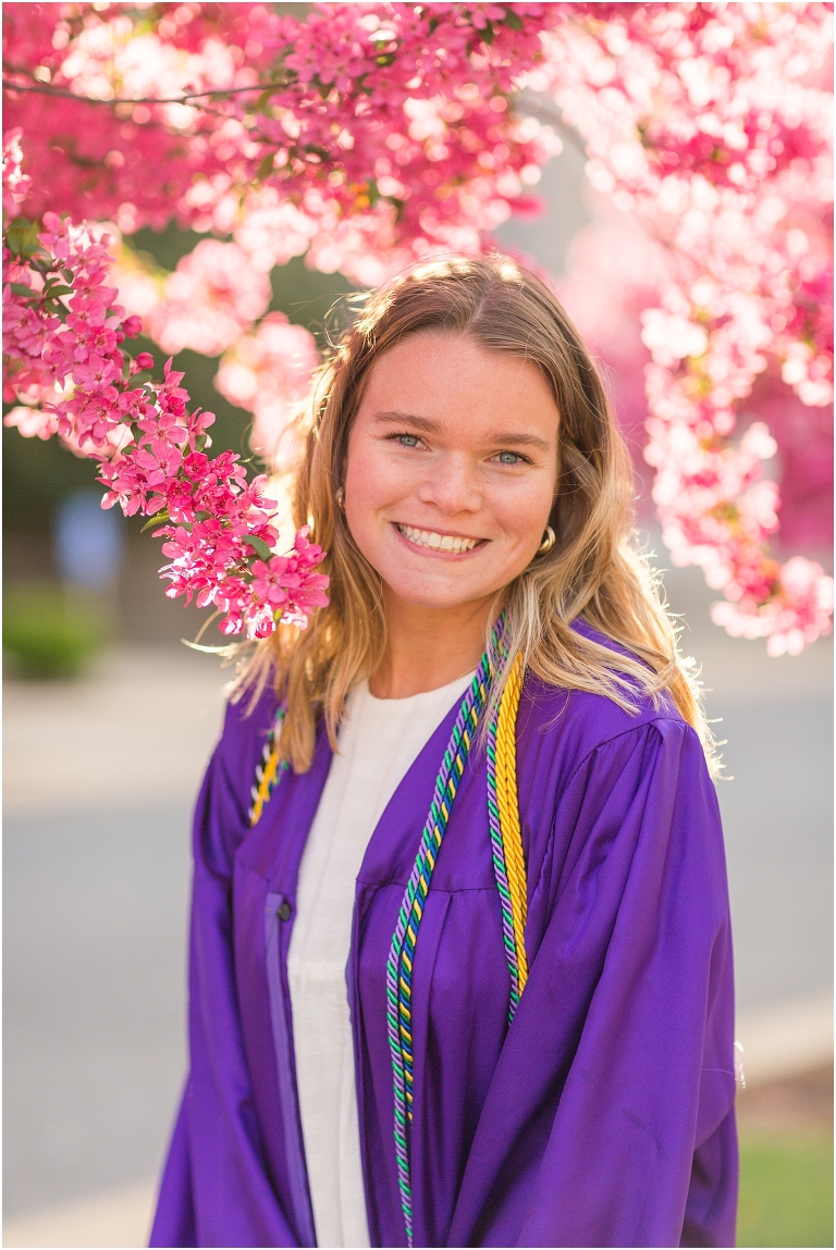 James Madison University senior graduation portraits Class of 2021