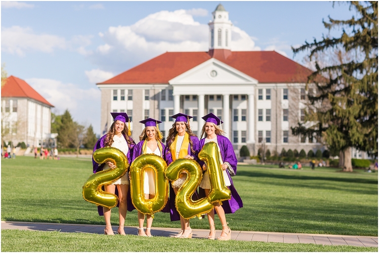 James Madison University senior graduation portraits Class of 2021