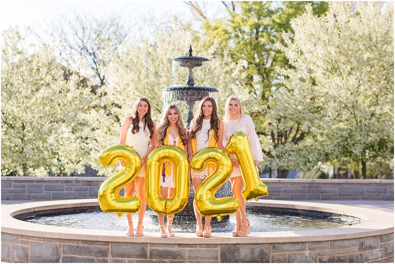 James Madison University senior graduation portraits Class of 2021
