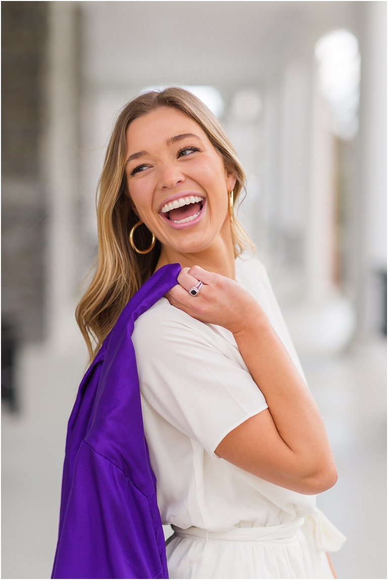 James Madison University senior graduation portraits Class of 2021