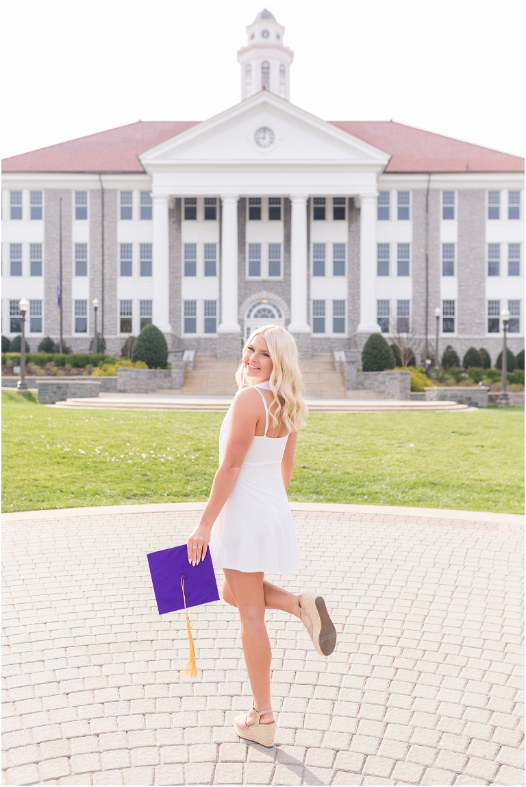James Madison University senior graduation portraits Class of 2021