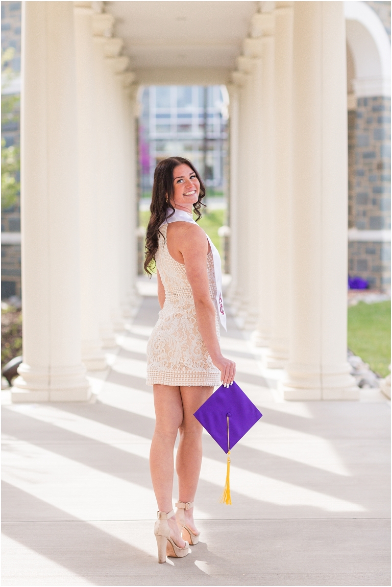 James Madison University senior graduation portraits Class of 2021
