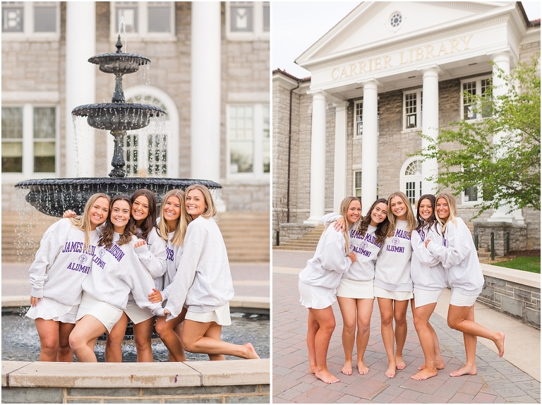 James Madison University senior graduation portraits Class of 2021
