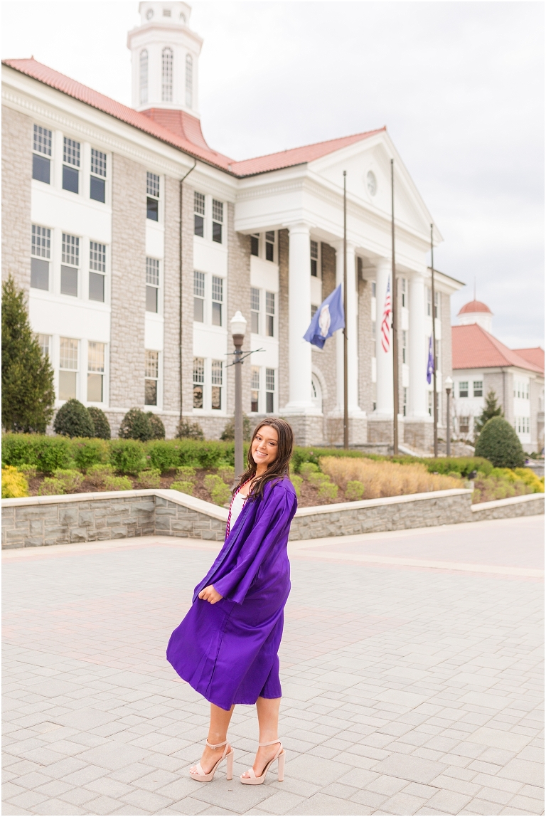 James Madison University senior graduation portraits Class of 2021