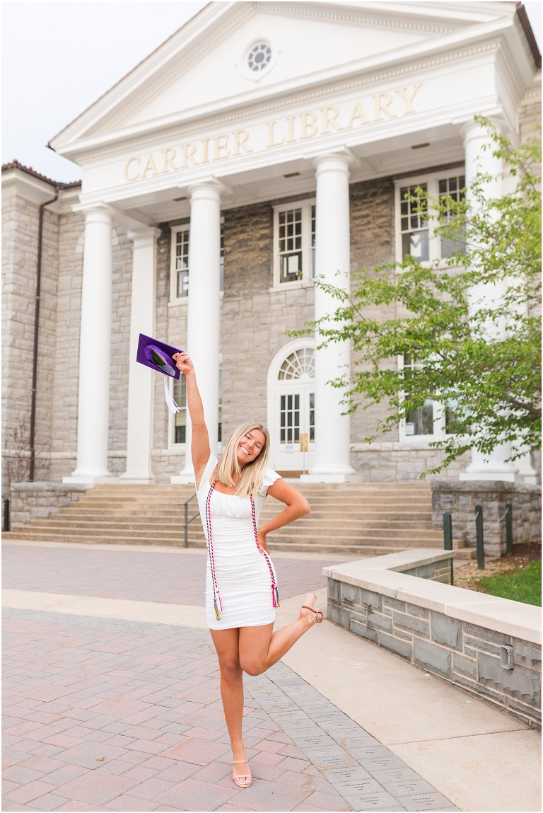 James Madison University senior graduation portraits Class of 2021