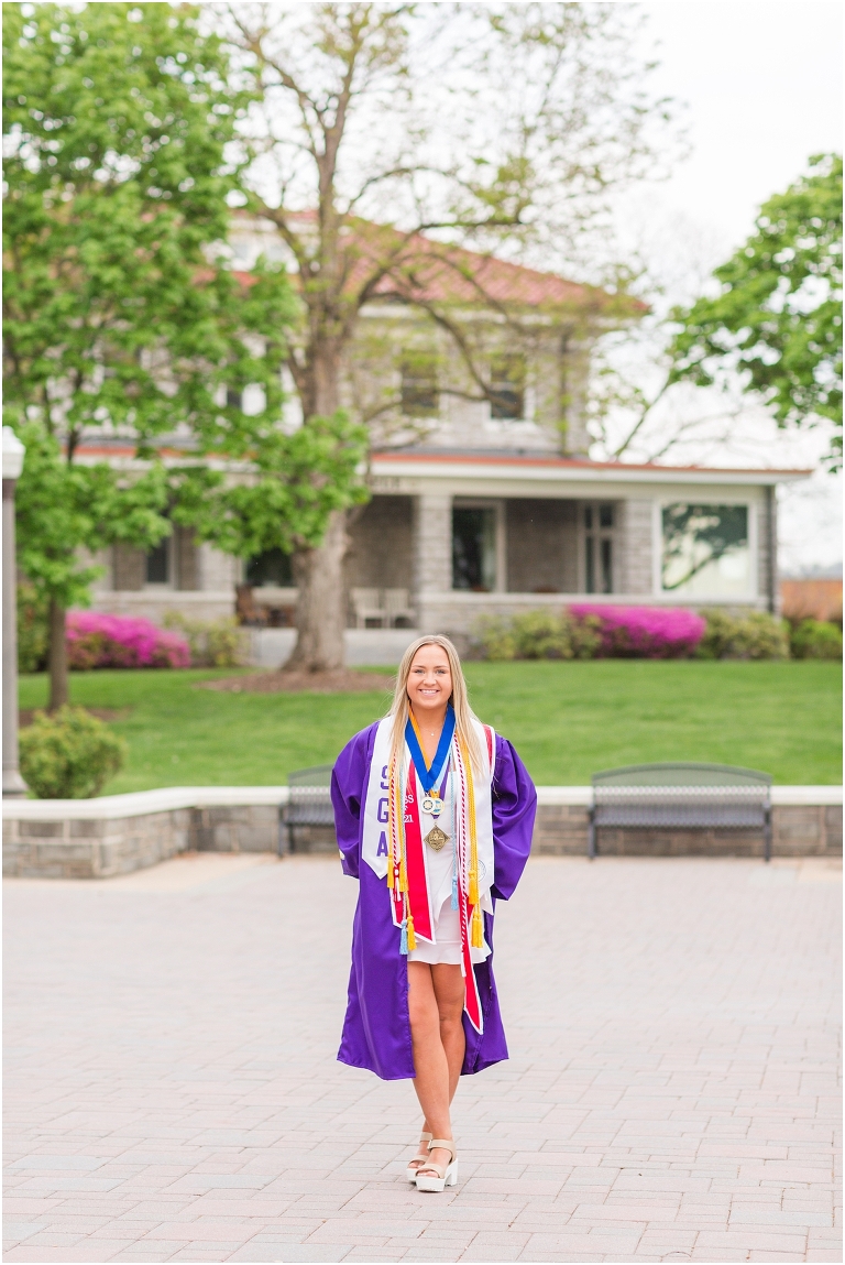 James Madison University senior graduation portraits Class of 2021