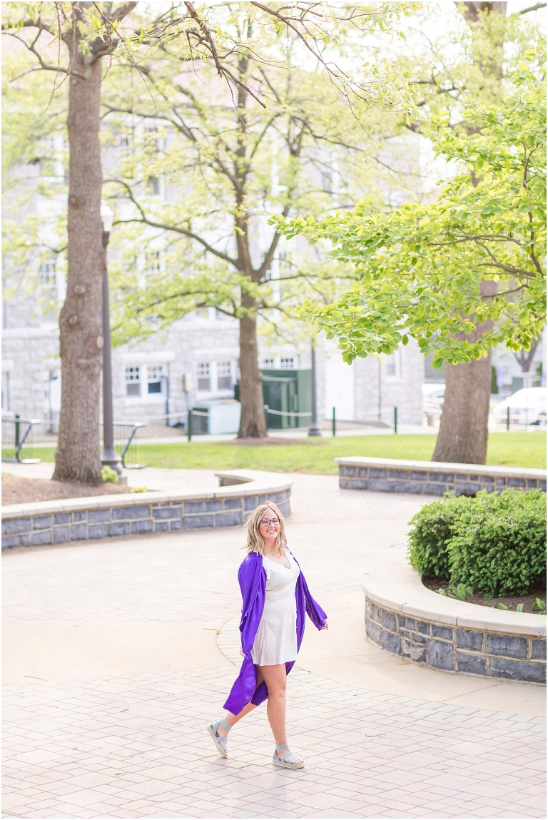 James Madison University senior graduation portraits Class of 2021