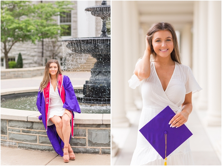 James Madison University senior graduation portraits Class of 2021