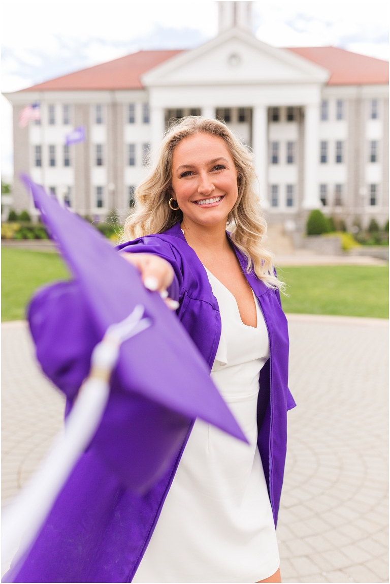 James Madison University senior graduation portraits Class of 2021