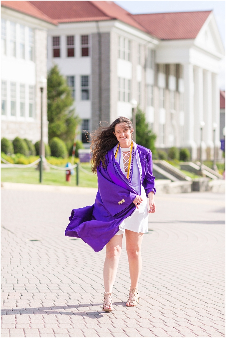 James Madison University senior graduation portraits Class of 2021