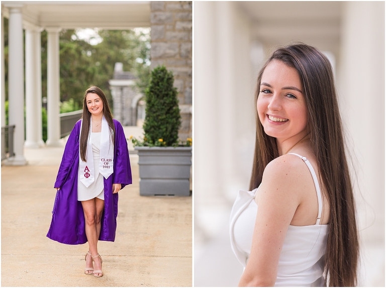 James Madison University senior graduation portraits Class of 2021