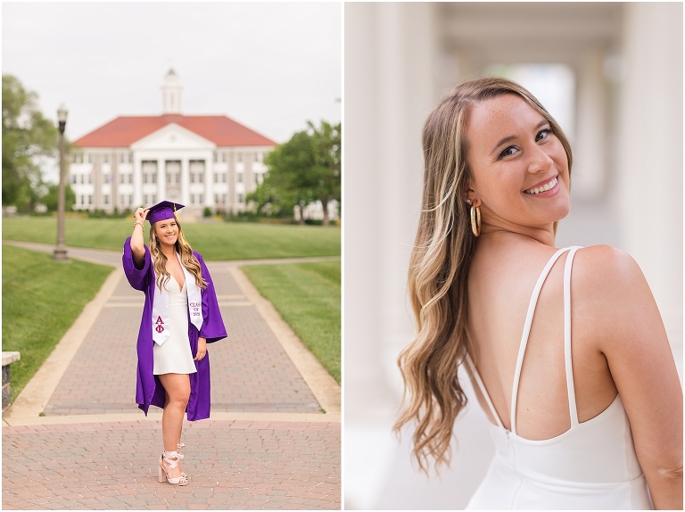 James Madison University senior graduation portraits Class of 2021