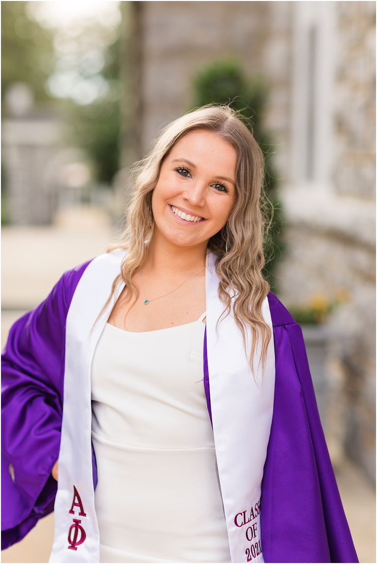 James Madison University senior graduation portraits Class of 2021