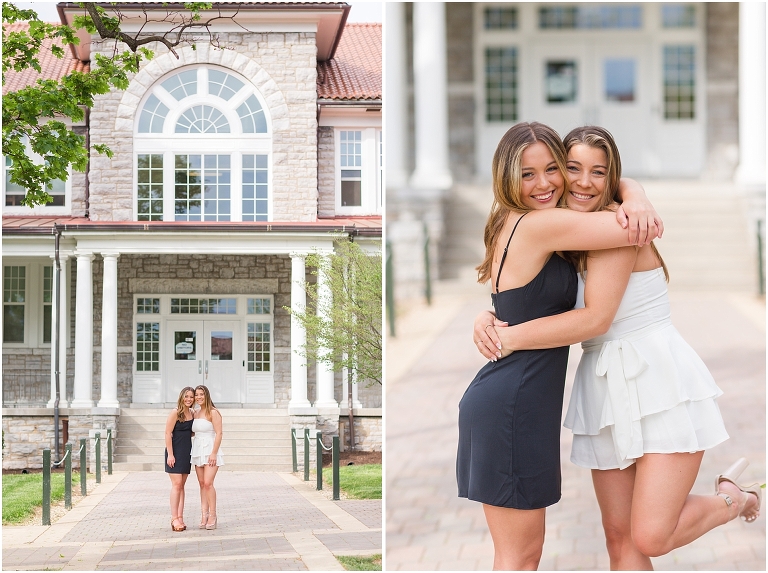 James Madison University Virginia college senior graduation portraits