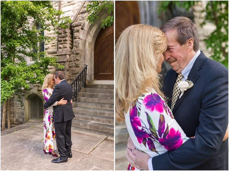 Downtown Lexington elopement portraits