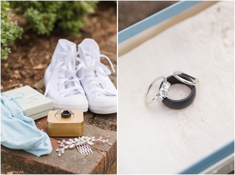 Stoneleigh Estate intimate Virginia spring wedding in the garden