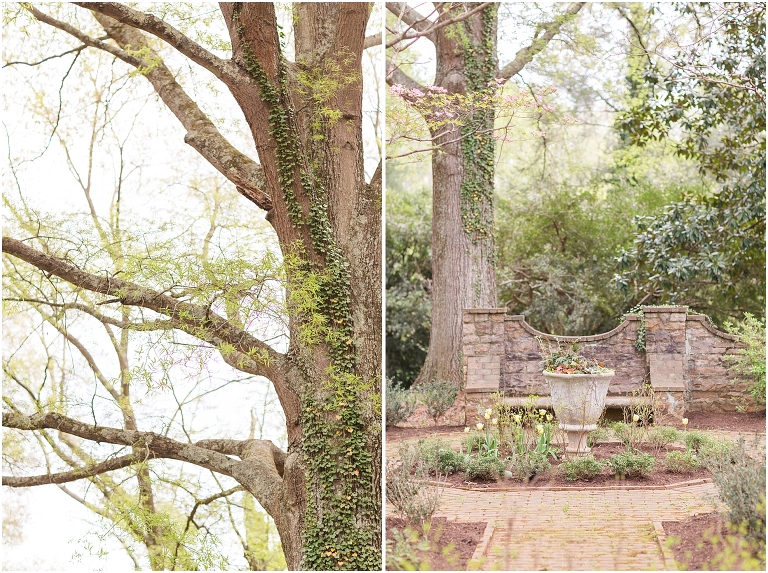 Stoneleigh Estate intimate Virginia spring wedding in the garden