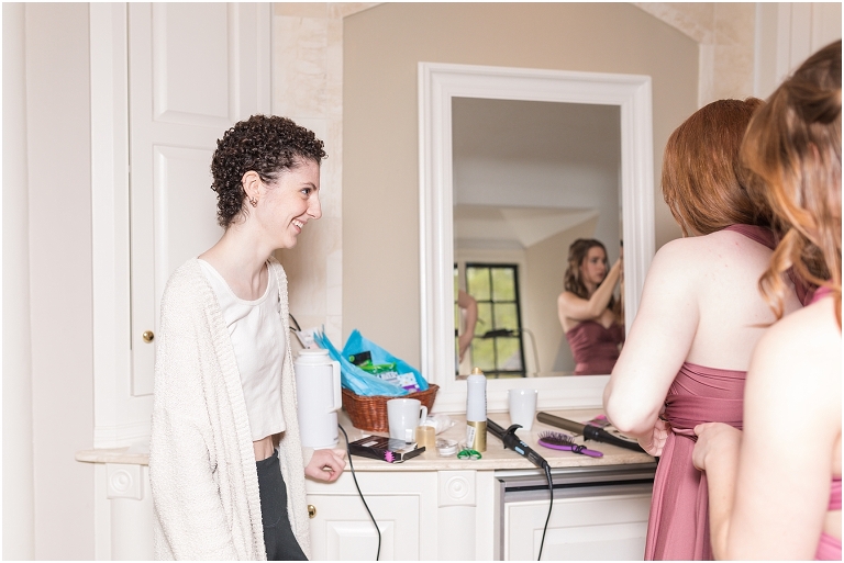 Stoneleigh Estate intimate Virginia spring wedding in the garden