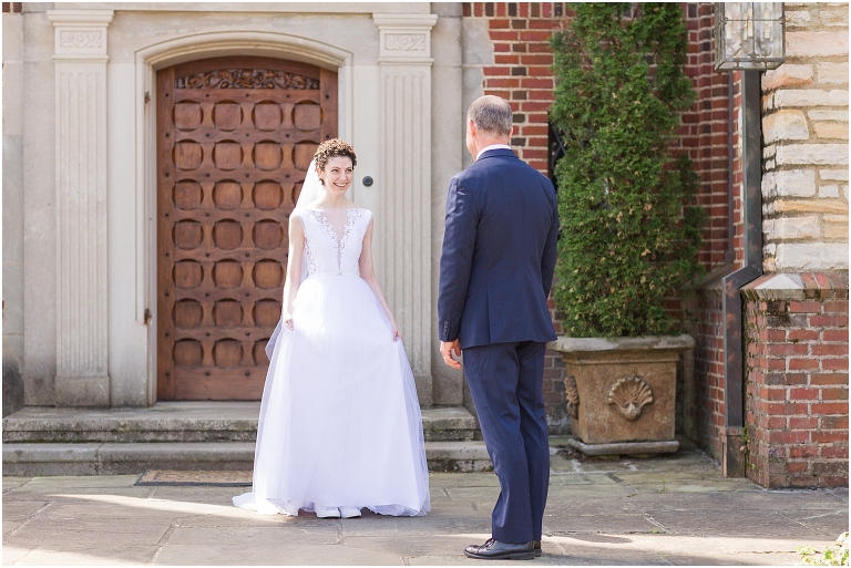 Stoneleigh Estate intimate Virginia spring wedding in the garden