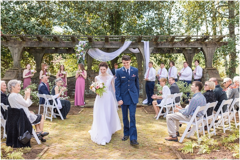 Stoneleigh Estate intimate Virginia spring wedding in the garden