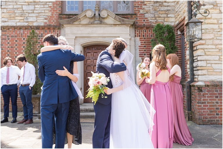 Stoneleigh Estate intimate Virginia spring wedding in the garden