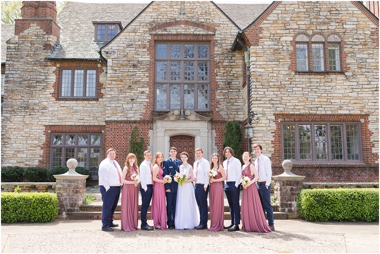 Stoneleigh Estate intimate Virginia spring wedding in the garden