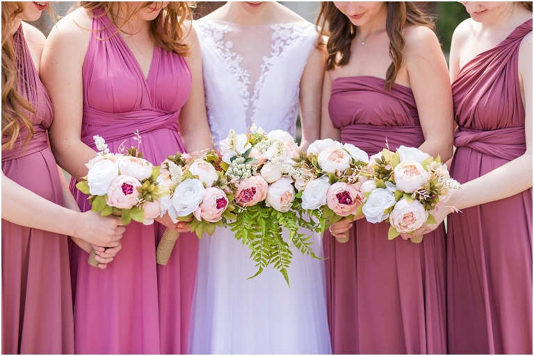 Stoneleigh Estate intimate Virginia spring wedding in the garden