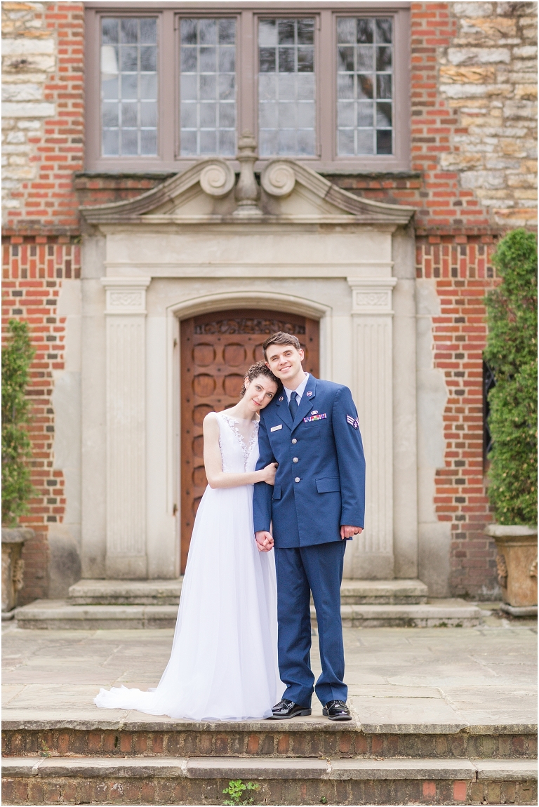 Stoneleigh Estate intimate Virginia spring wedding in the garden