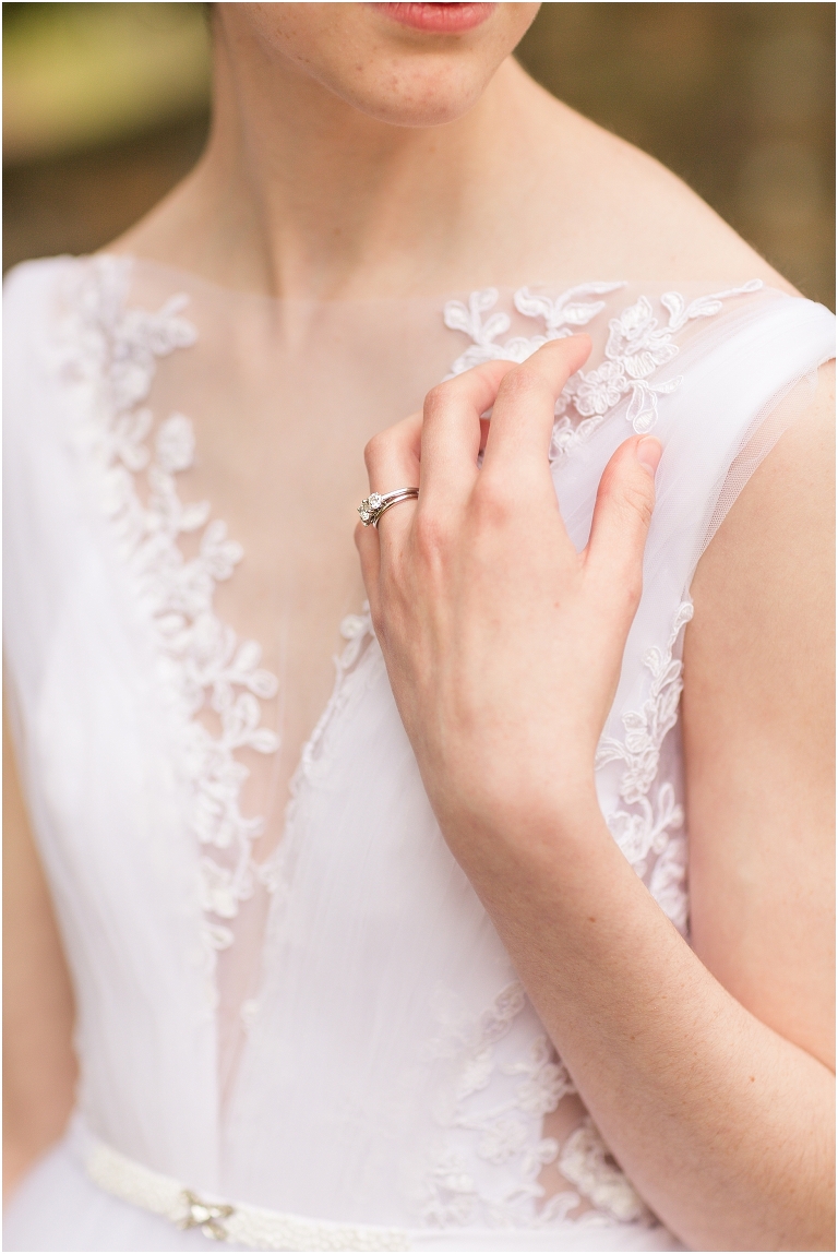 Stoneleigh Estate intimate Virginia spring wedding in the garden