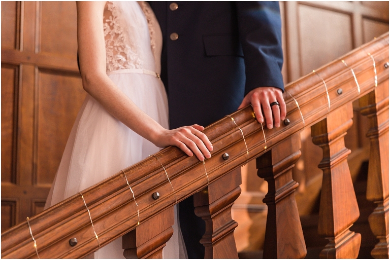 Stoneleigh Estate intimate Virginia spring wedding in the garden