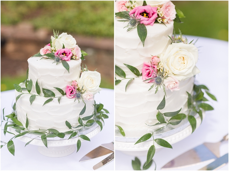 Stoneleigh Estate intimate Virginia spring wedding in the garden