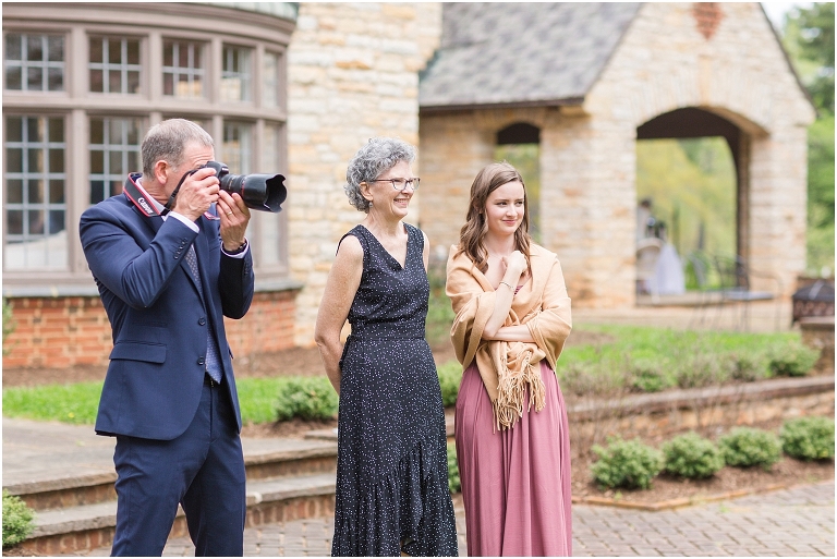 Stoneleigh Estate intimate Virginia spring wedding in the garden