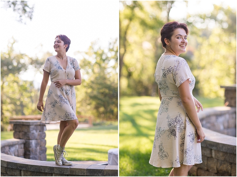 Lush Light Pink Floral Short Dress - M Sydney Kane Photography Client Closet