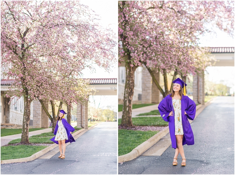 James Madison University senior graduation photos. Harrisonburg Virginia senior portrait photographer