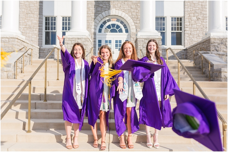 James Madison University senior graduation photos. Harrisonburg Virginia senior portrait photographer
